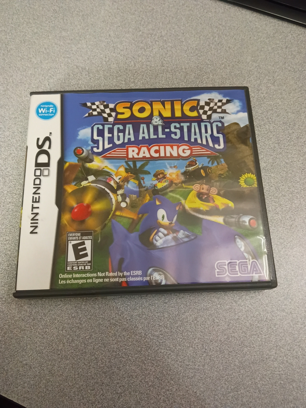 Sonic & Sega All-Stars Racing - Nintendo DS - Game & Case